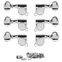 Golden Age Sintonizadores Oval Knob 3+3 , cromo Golden Age Sintonizadores Oval Knob 3+3 , cromo