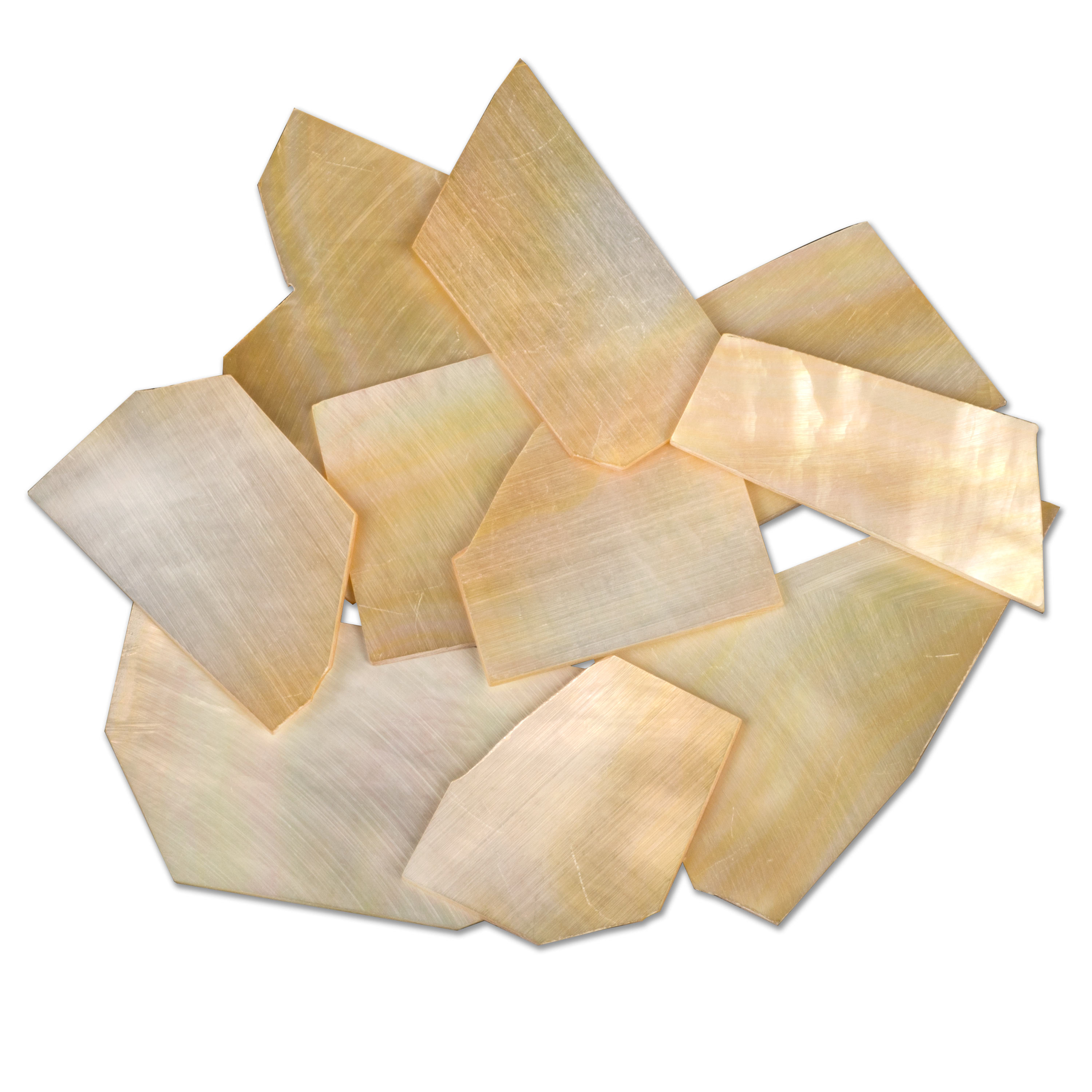 Pearl Inlay Blanks - 1oz Pack, Gold mother-of-pearl