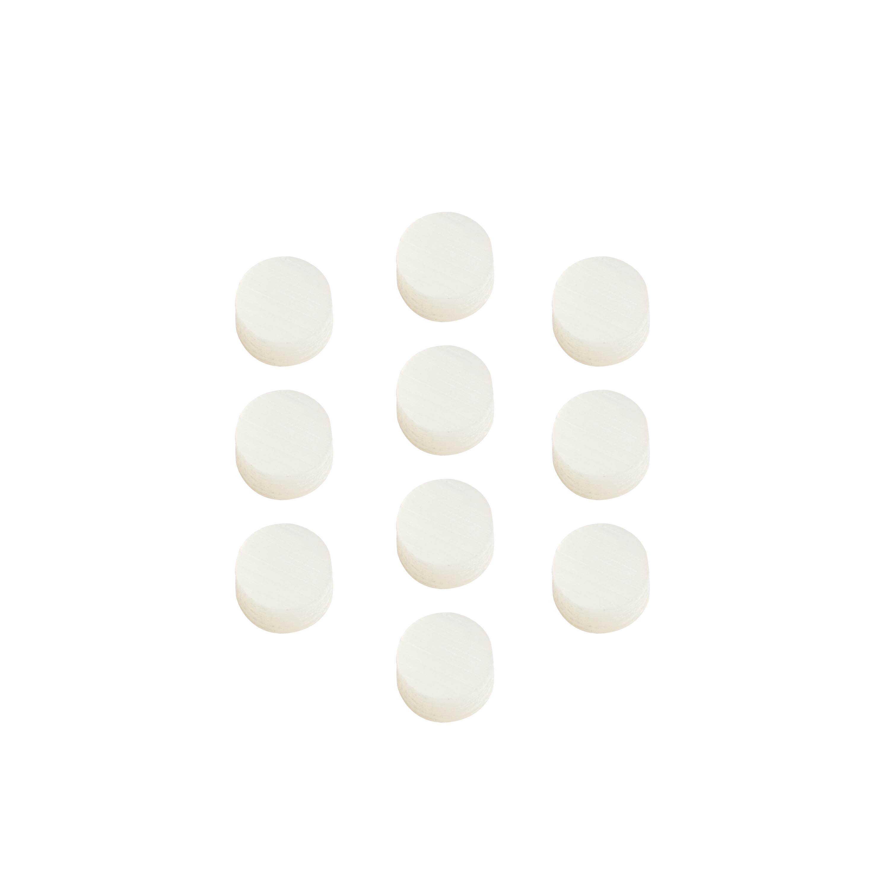 Pearl Fretboard Side Dots, White pearl, package of 10