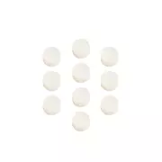 Dots laterales de diapasón perlado, perla blanca, paquete de 10