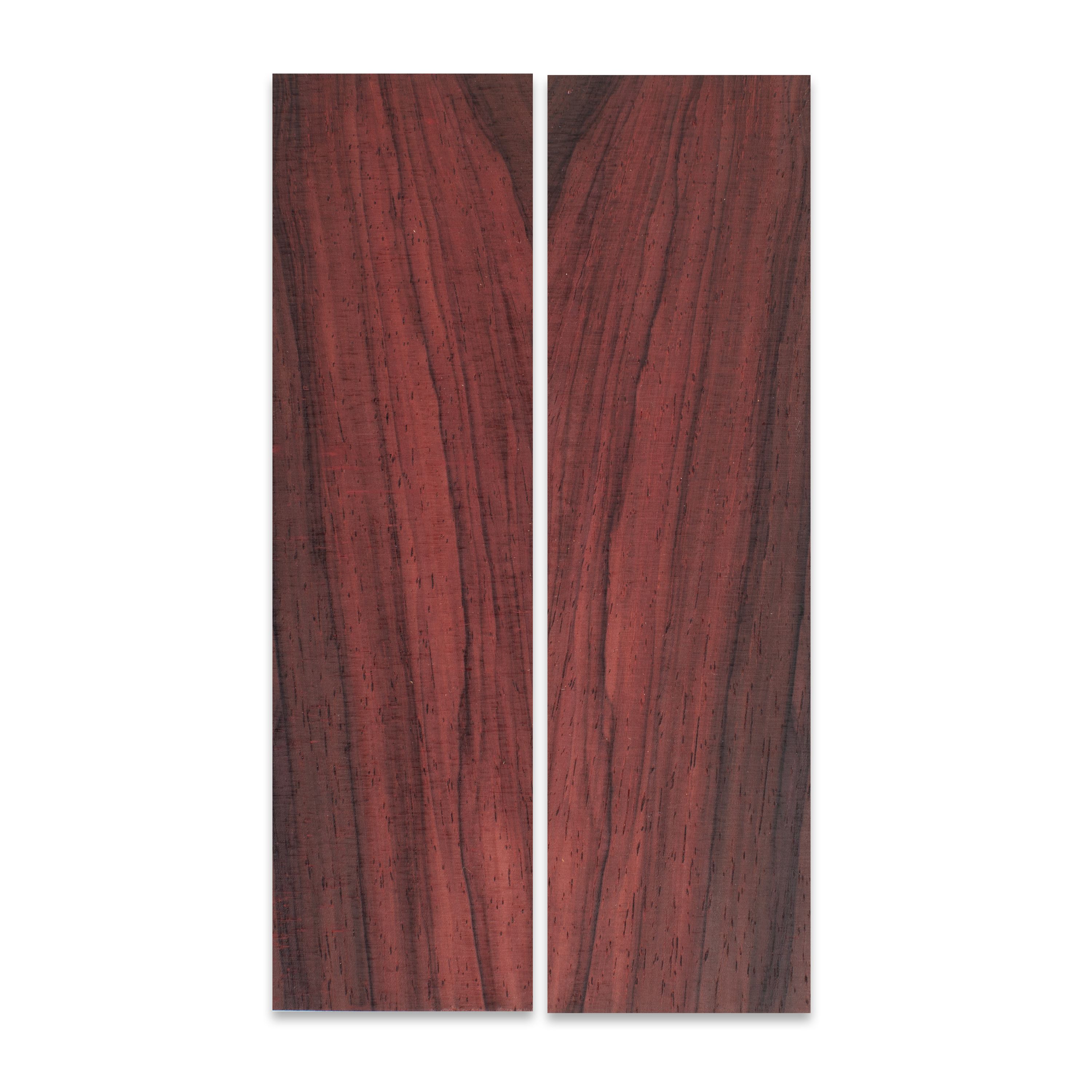 Peghead Overlay Veneer, Bois de Rose, Bookmatched