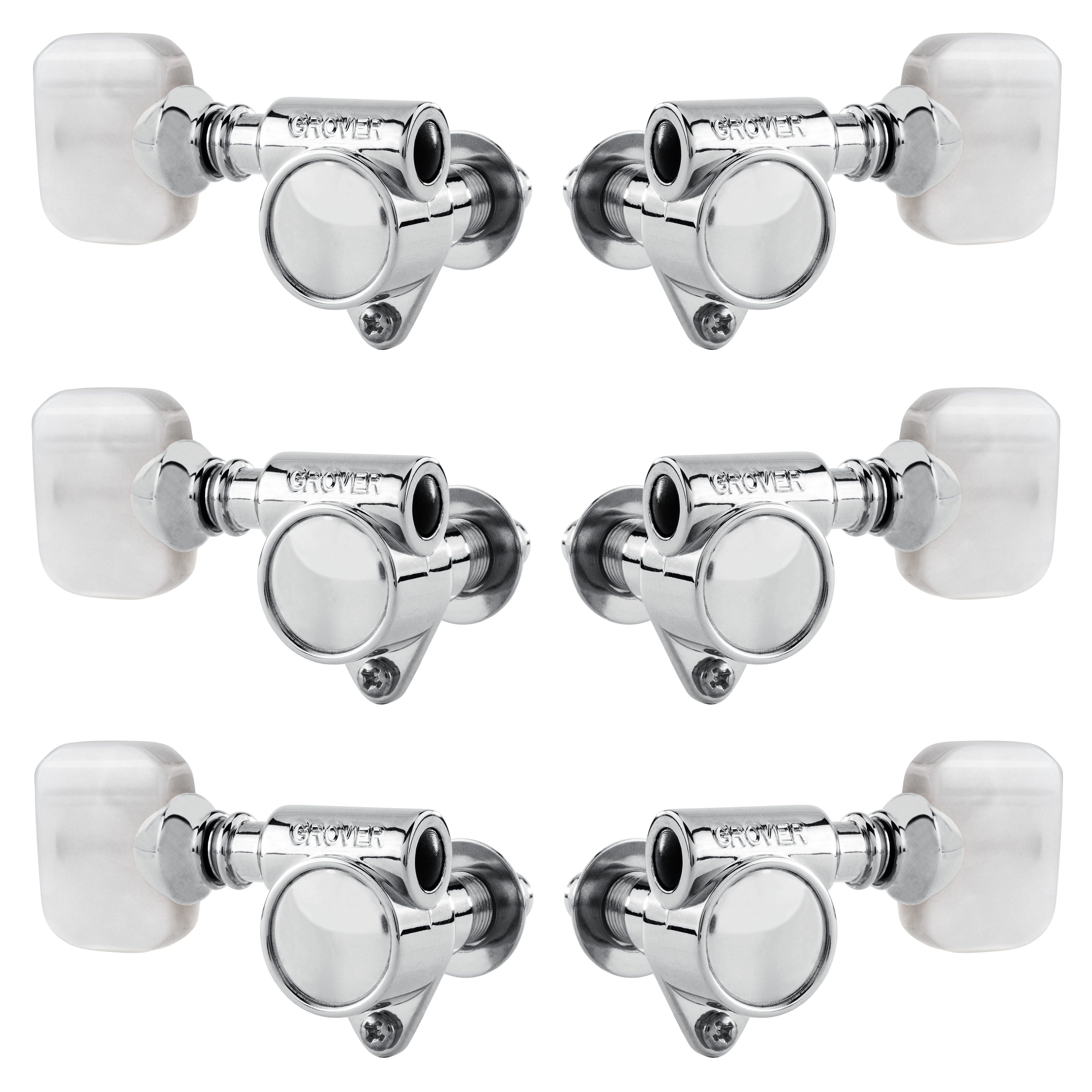 Grover "Milk Bottle" Rotomatic (serie 103 ) 3+3 clavijeros con perillas Pearloid