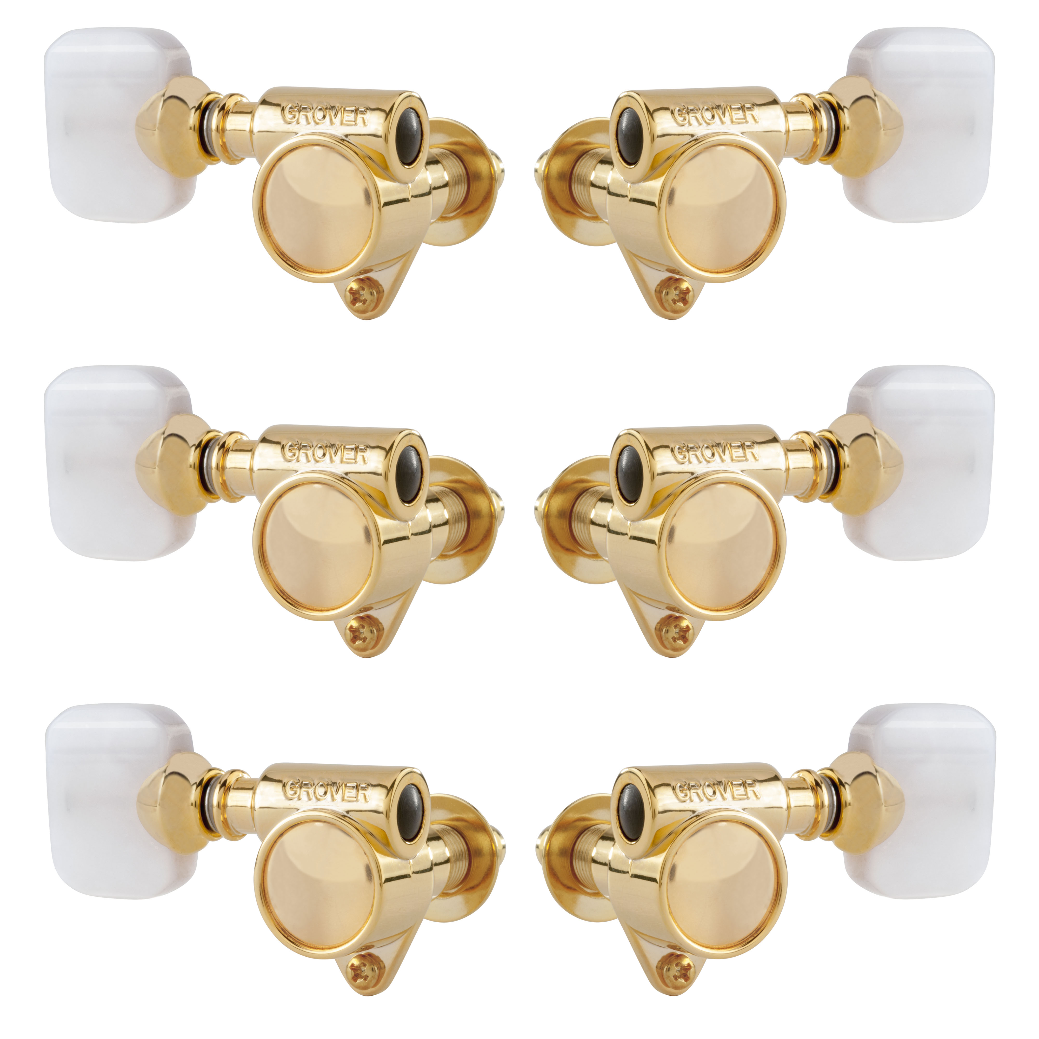 Grover "Milk Bottle" Rotomatic (serie 103 ) 3+3 clavijeros con perillas Pearloid