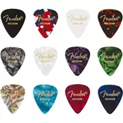 Fender Celluloid Picks Medley, Forma 351 , Medio