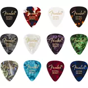 Fender Celluloid Picks Medley, Forma 351 , Extra pesado