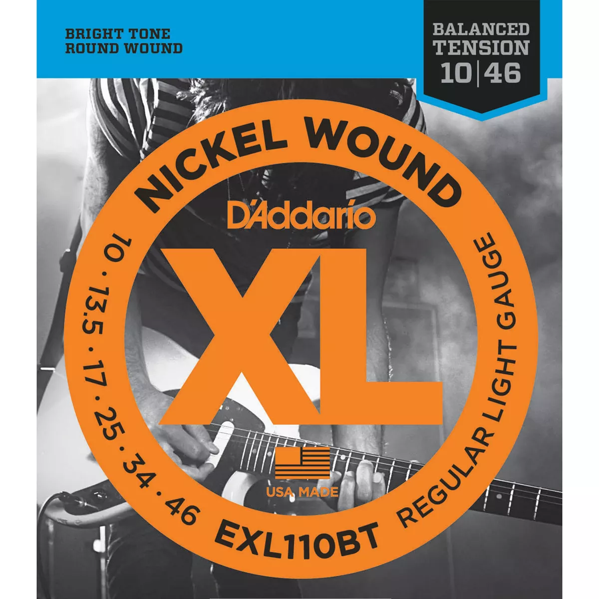 Cuerdas para guitarra eléctrica D'Addario XL Balanced Tension Nickel Wound Cuerdas para guitarra eléctrica D'Addario XL Balanced Tension Nickel Wound