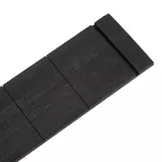 ranurada de diapasón para guardabarros bajo, ébano