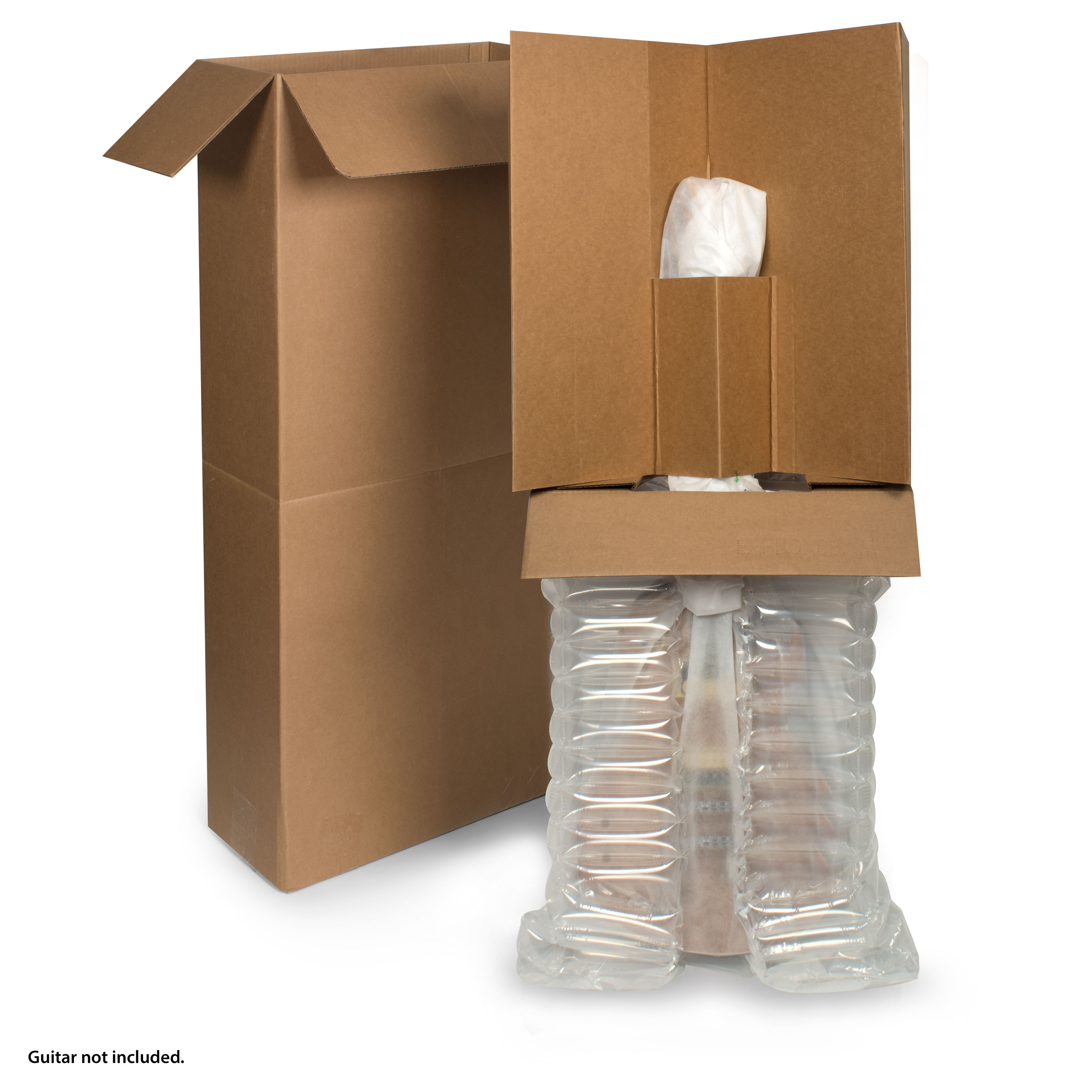 Sistema de envío de guitarras eléctricas para guitarras sin fundas Sistema de envío de guitarras eléctricas para guitarras sin fundas