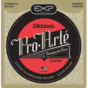 Cuerdas clásicas de guitarra D'Addario EXP Pro Arte, tensión normal (EXP45)