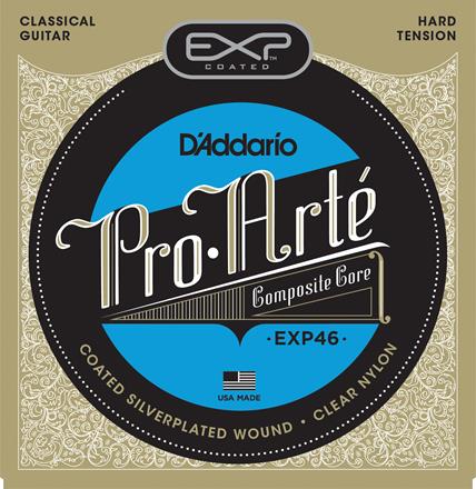Cuerdas clásicas de guitarra D'Addario EXP Pro Arte, tensión dura (EXP46)
