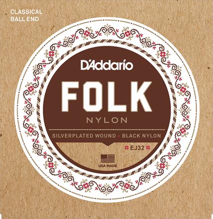 Cuerdas de guitarra acústica D'Addario Folk Cuerdas de guitarra acústica D'Addario Folk