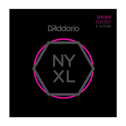 Cuerdas de guitarra eléctrica de 8-String D'Addario NYXL Nickel Wound Cuerdas de guitarra eléctrica de 8-String D'Addario NYXL Nickel Wound