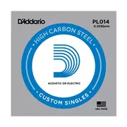 Cadenas de guitarra eléctrica simple D'Addario, 0,014