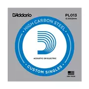 Cadenas de guitarra eléctrica simple D'Addario, 0,013