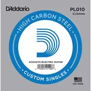 Cadenas de guitarra eléctrica simple D'Addario, 0,010