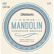 Cuerdas de mandolina D'Addario Phosphor Bronze, ligeras (EJ73)