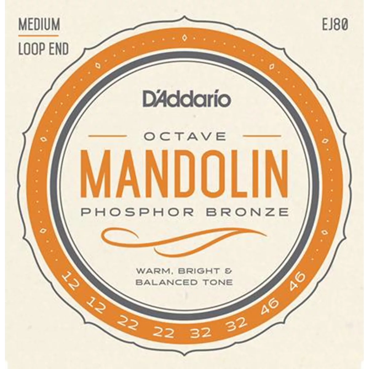 Cuerdas D'Addario Phosphor Bronze Octave Mandolin Cuerdas D'Addario Phosphor Bronze Octave Mandolin