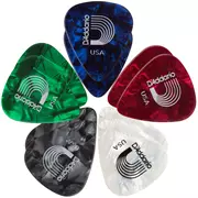 Paquete surtido de celuloides D'Addario Planet Waves Classic Pearl, ligero - Paquete de 10