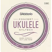 Cuerdas Ukulele D'Addario Nyltech, Concierto (EJ88C)
