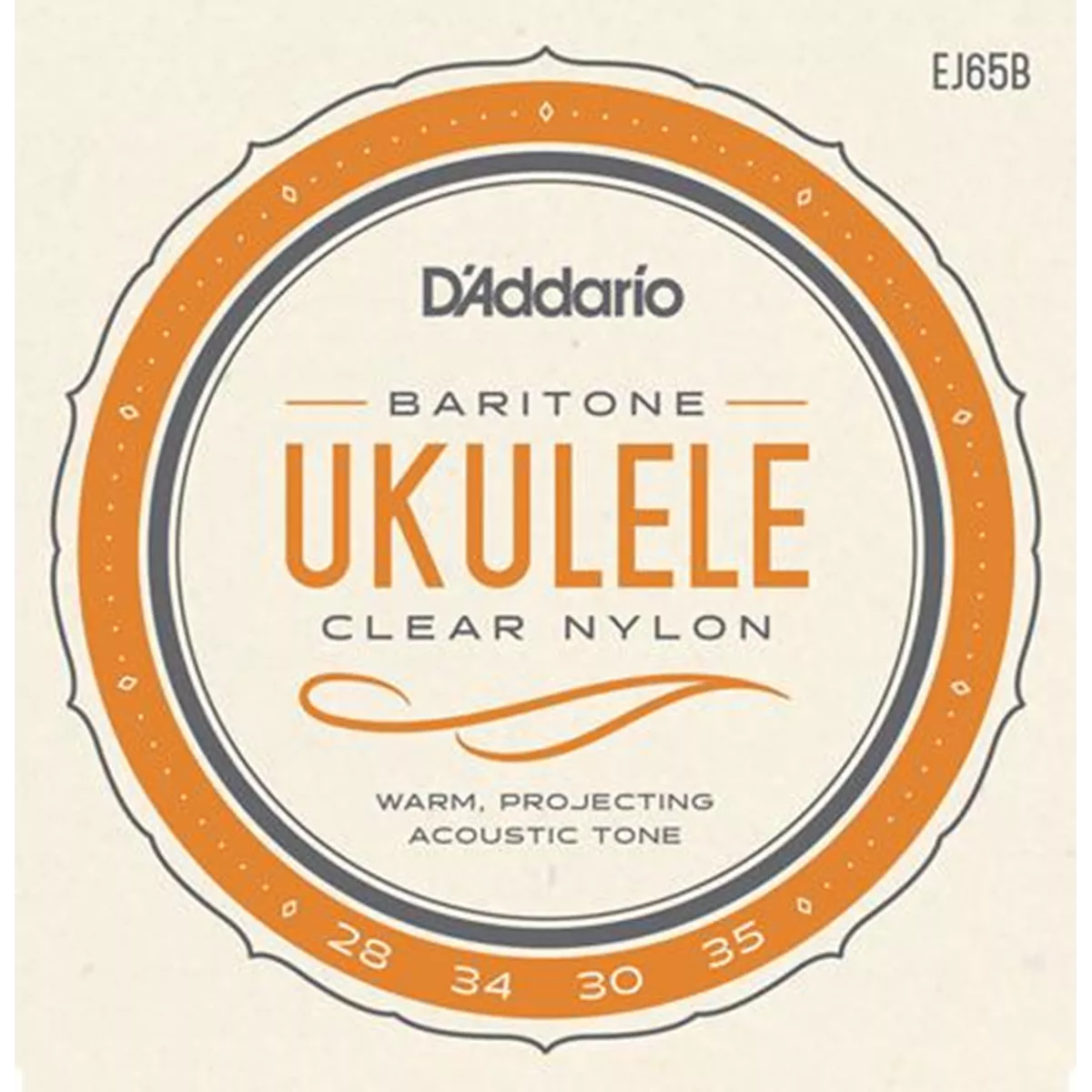 Ukelele Cuerdas de nailon transparente D'Addario Ukelele Cuerdas de nailon transparente D'Addario