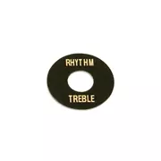 Placa de selector toggle, negro