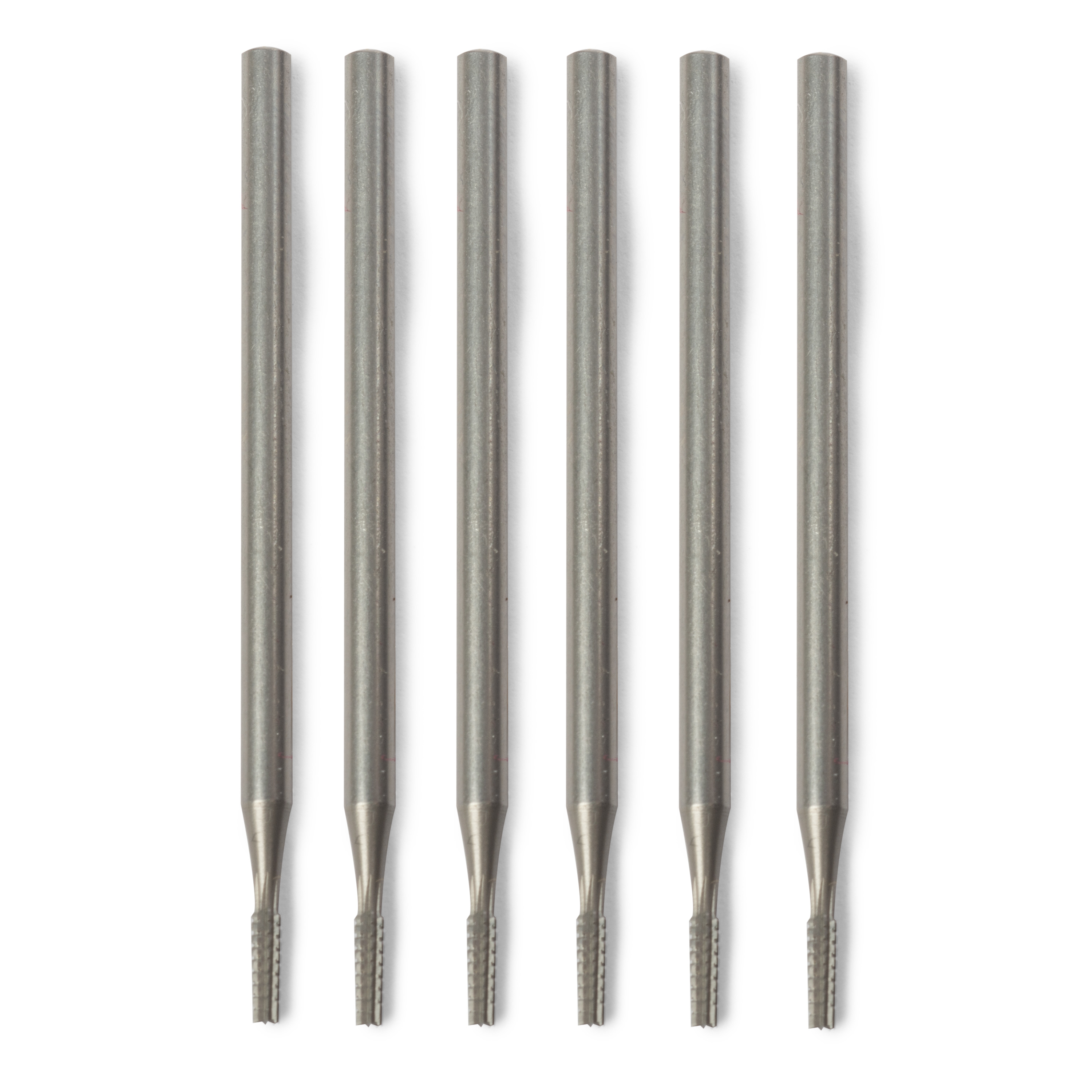 Straight Router Bits, 0.055" dia, pkg of 6