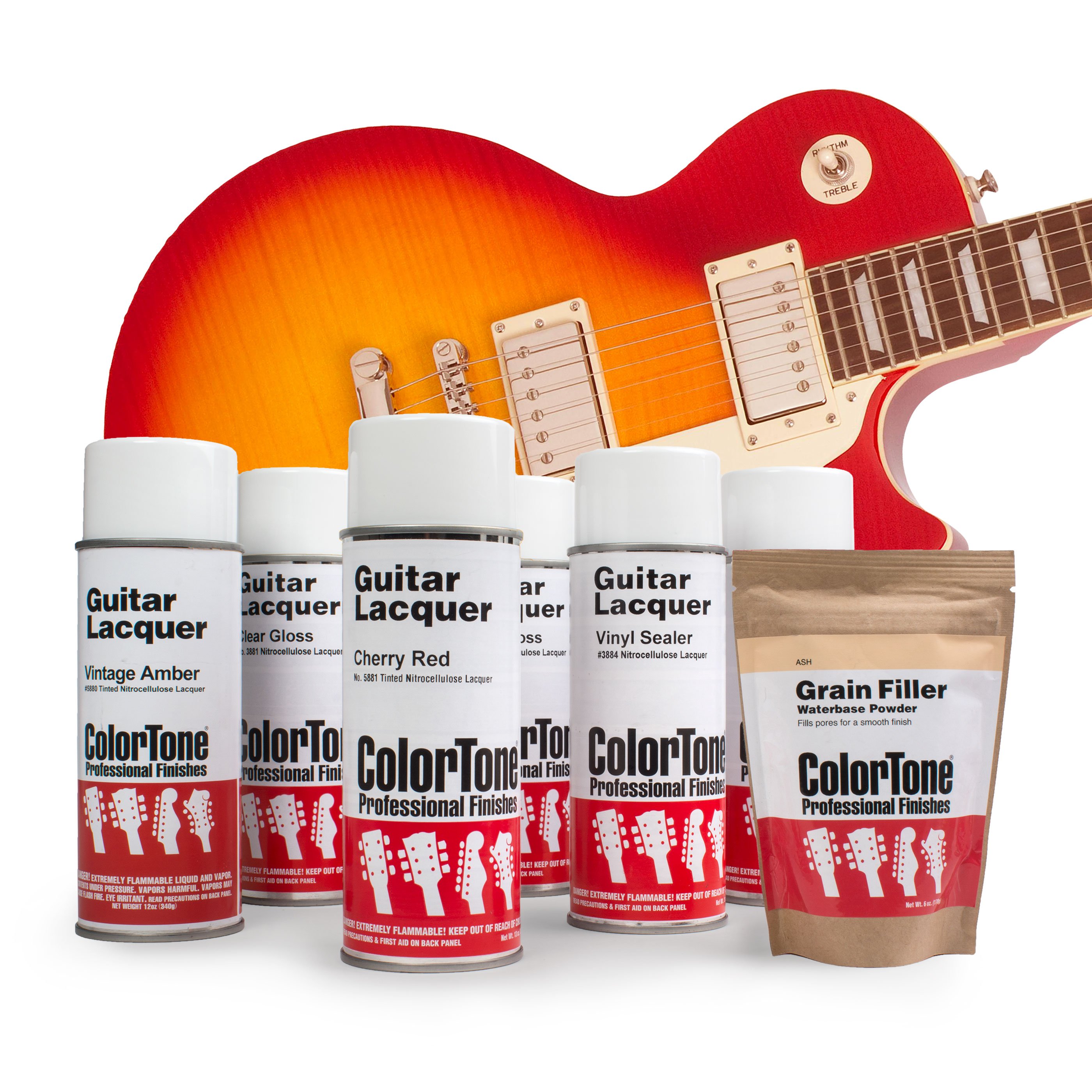 Juego de acabado en aerosol ColorTone para Cherry Sunburst