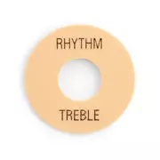 Gibson Accessories - Arandela selector toggle palanca, crema con impresión dorada