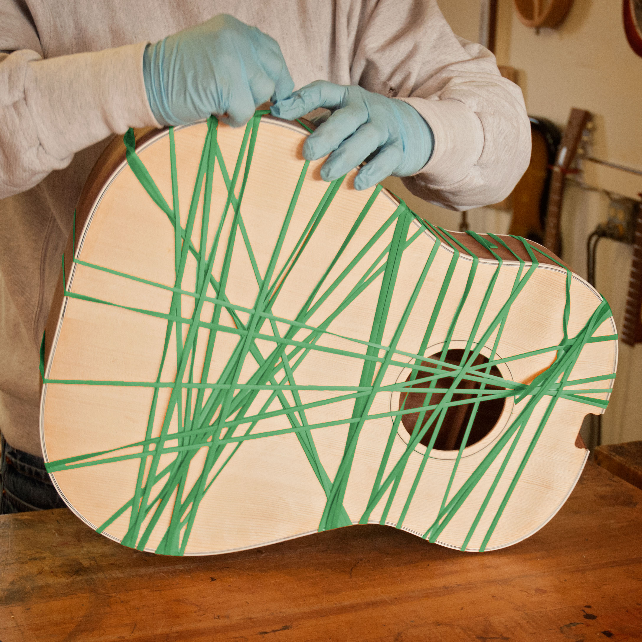 Bandas de sujeción de goma