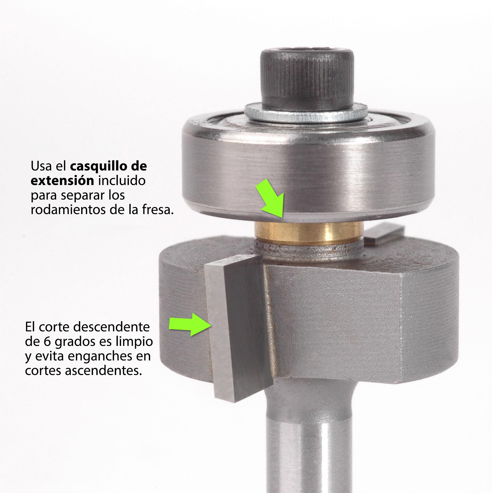 Conjunto de bits de enrutador de unión StewMac