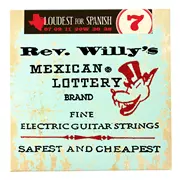 Cuerdas de guitarra eléctrica del reverendo Dunlop Willy, extraligeras