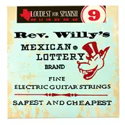 Cuerdas de guitarra eléctrica del reverendo Dunlop Willy, luz media
