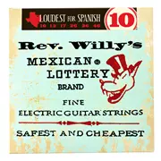 Cuerdas de guitarra eléctrica del reverendo Dunlop Willy, medianas