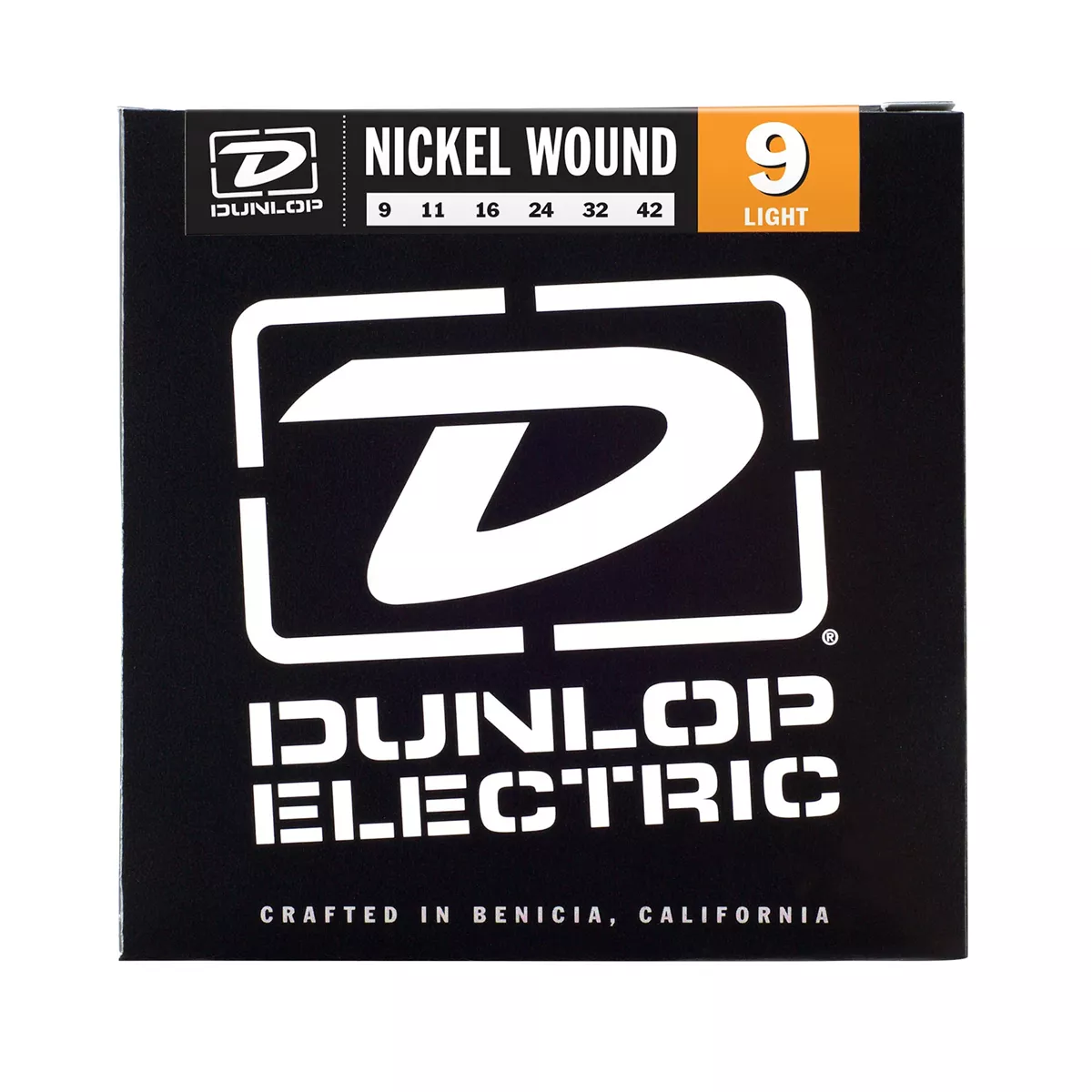 Cuerdas para guitarra eléctrica Dunlop de acero niquelado Cuerdas para guitarra eléctrica Dunlop de acero niquelado