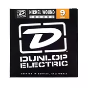 Cuerdas de guitarra eléctrica Dunlop de acero niquelado, ligeras