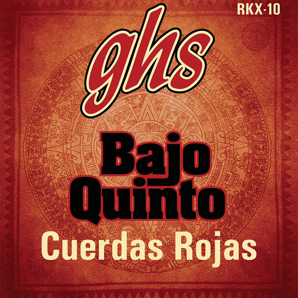 Cuerdas de guitarra acústica GHS con extremo de bucle recubierto Bajo Quinto Cuerdas de guitarra acústica GHS con extremo de bucle recubierto Bajo Quinto