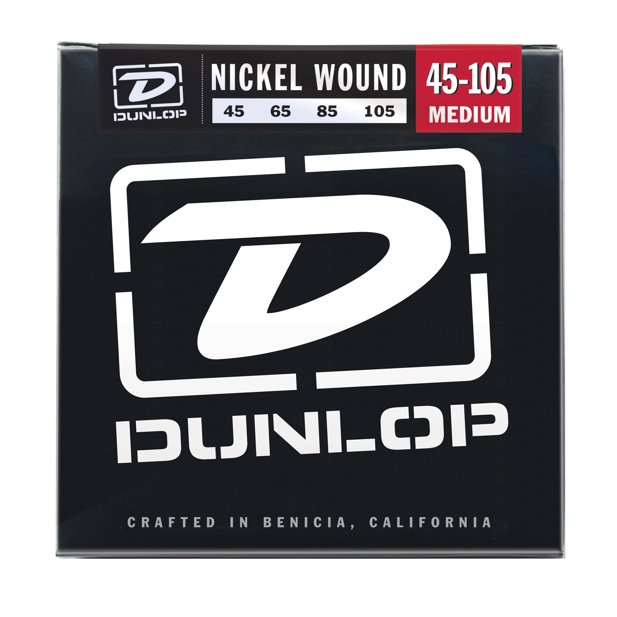 Cuerdas de bajo bajo de acero niquelado Dunlop Cuerdas de bajo bajo de acero niquelado Dunlop