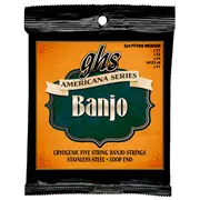 Cuerdas para Banjo GHS Americana Series, medianas, 11 - 22