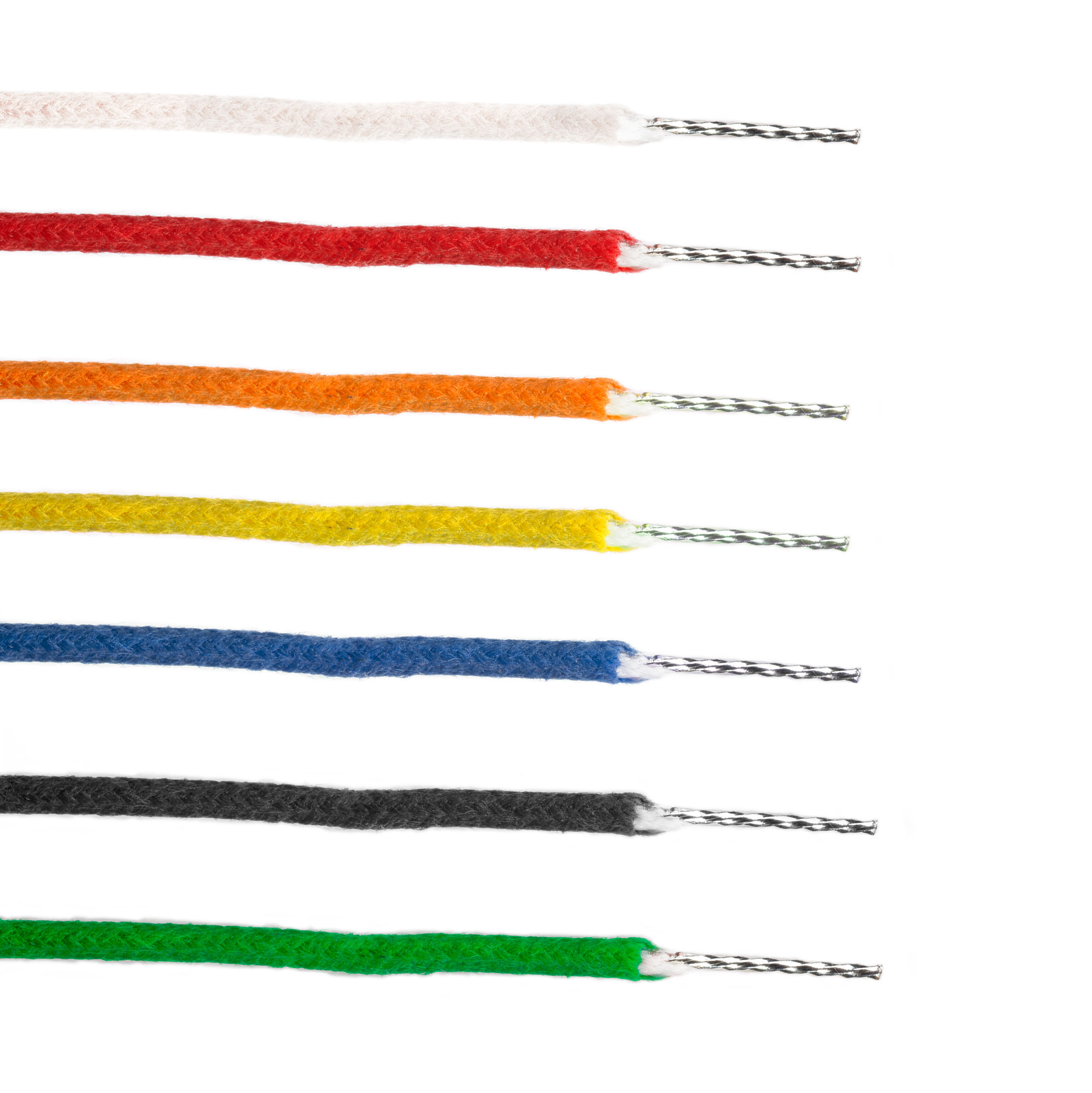 Alambre de empuje trenzado Vintage Core - 50 pies