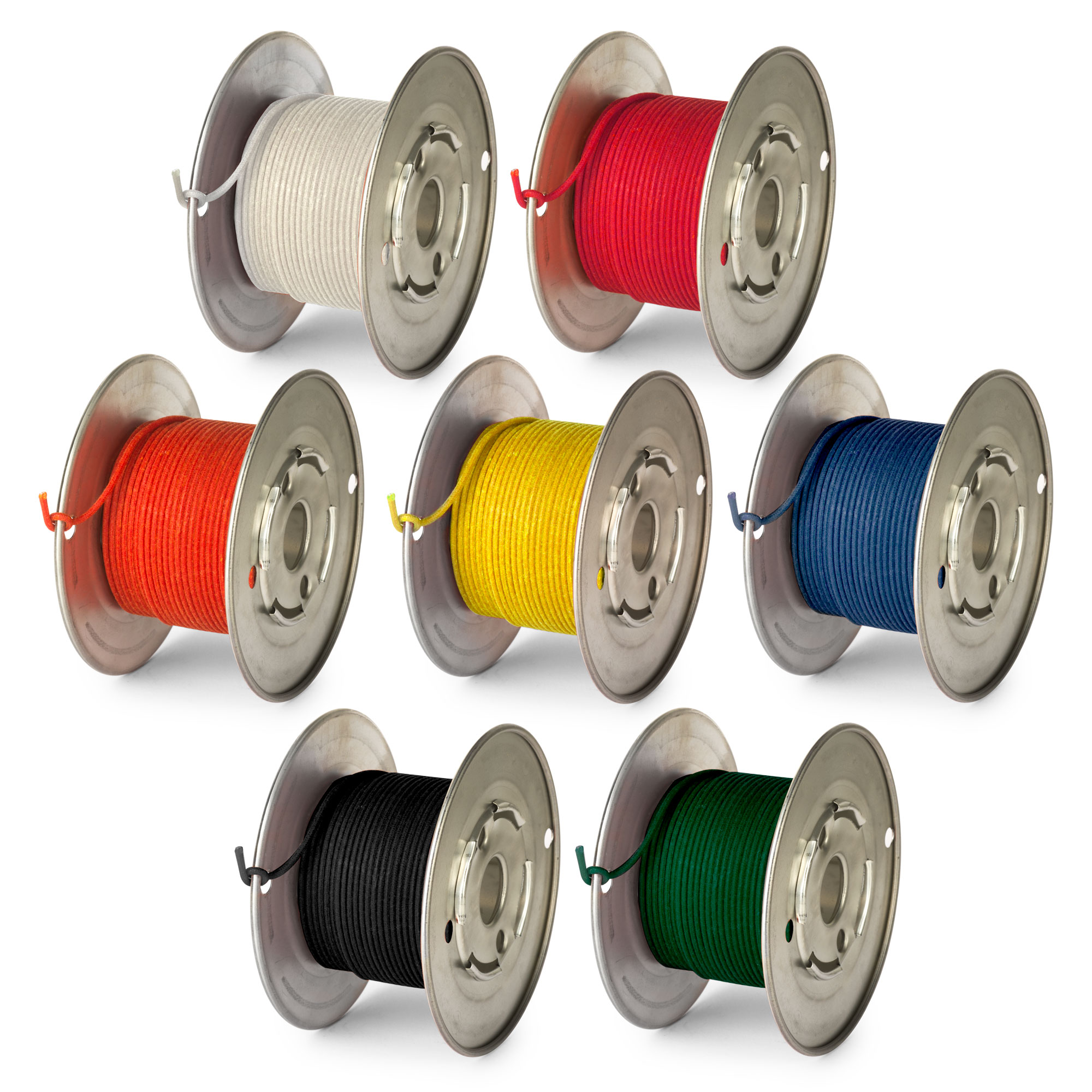 Alambre de empuje trenzado Vintage Core - 50 pies