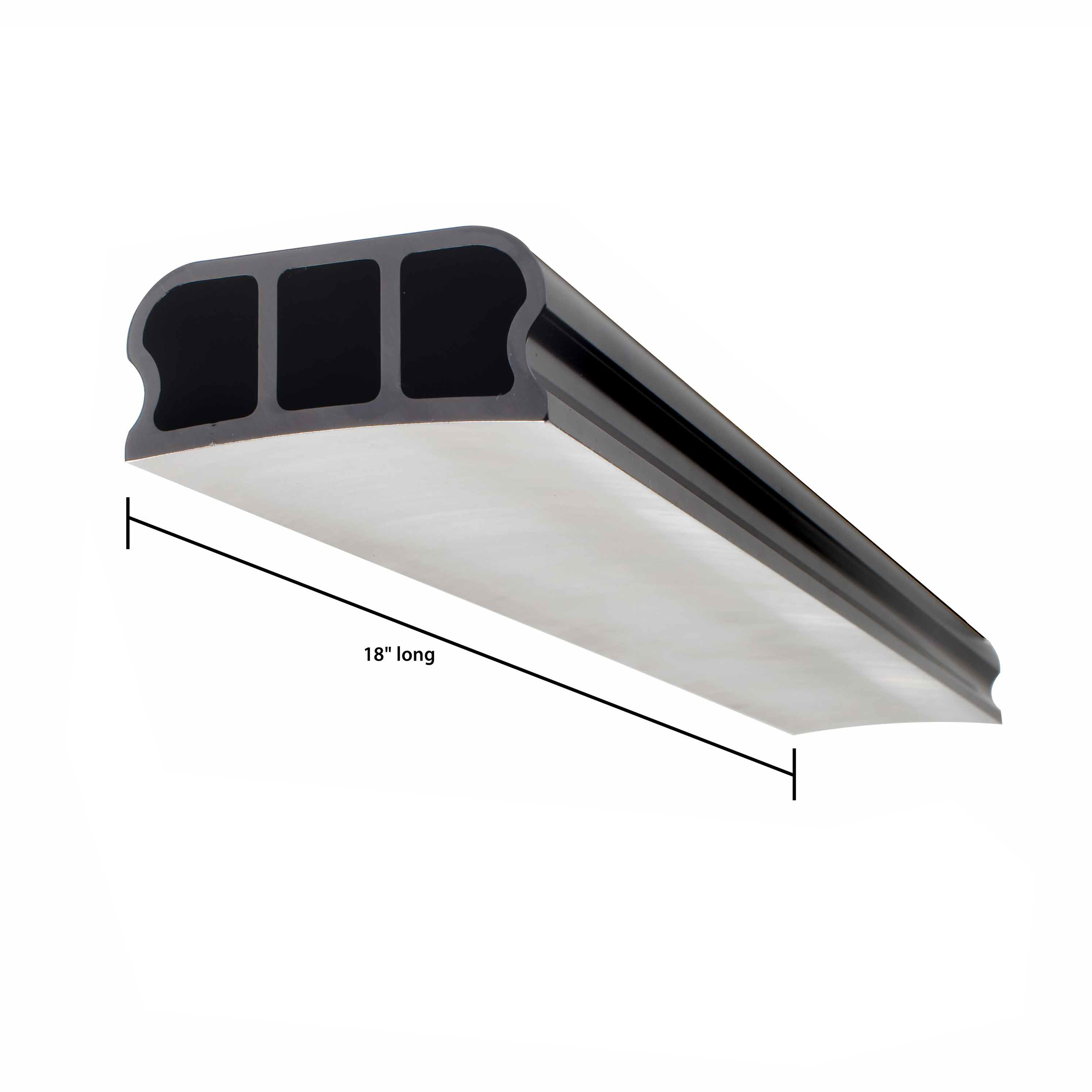 Taco de lijado con radio de aluminio, 18" de largo Taco de lijado con radio de aluminio, 18" de largo