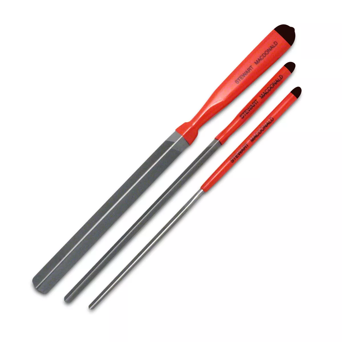 Limas para acabado de trastes de 3 caras Limas para acabado de trastes de 3 caras