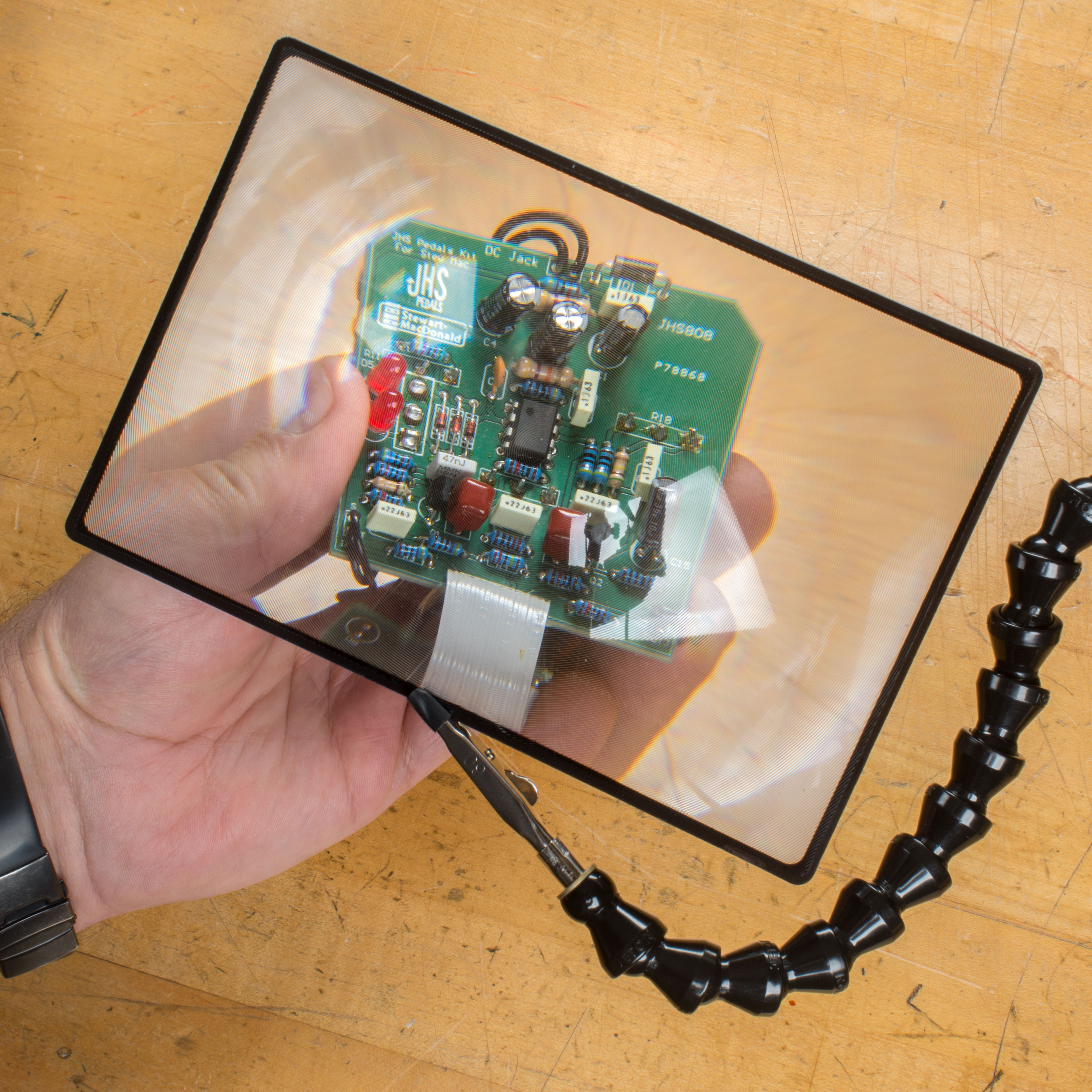 Lente de ampliación de visión amplia