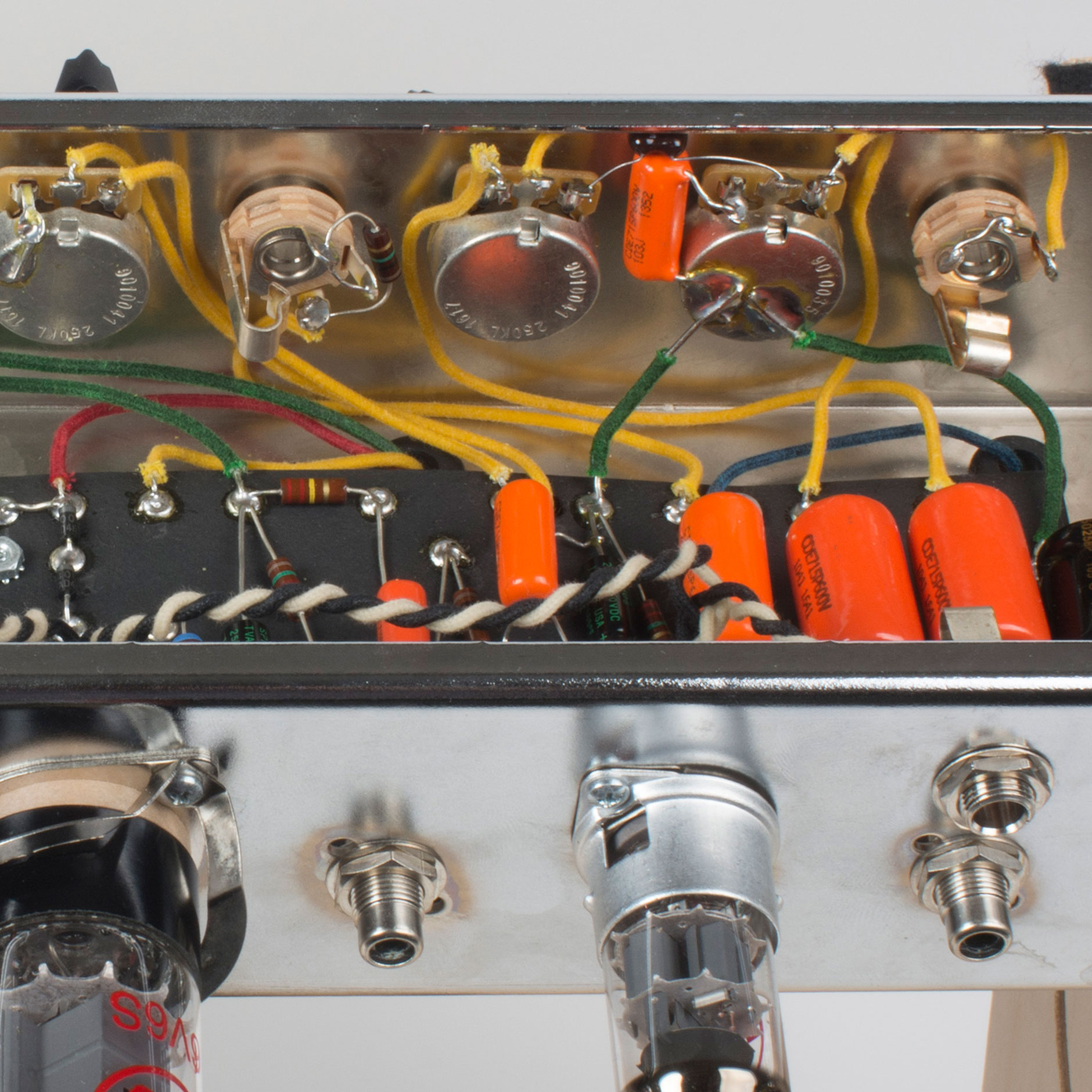 Alambre de empuje de núcleo sólido vintage - 50 pies