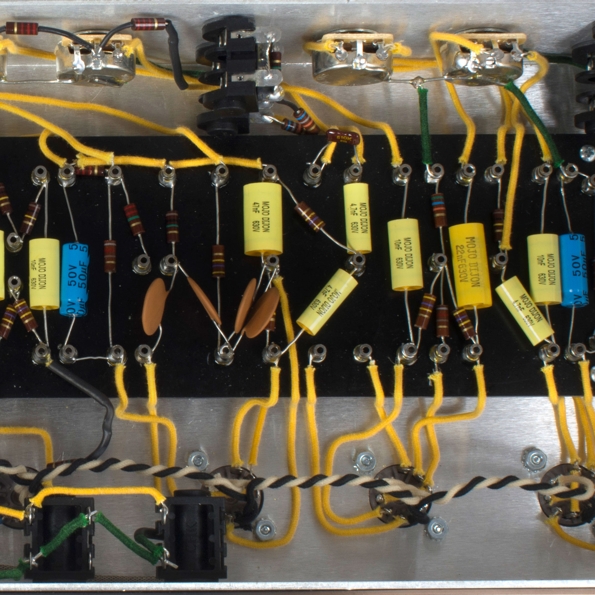 Alambre de empuje de núcleo sólido vintage - 50 pies