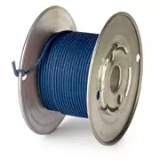 Alambre a presión Vintage Solid Core - 50 pies, azul, calibre 20