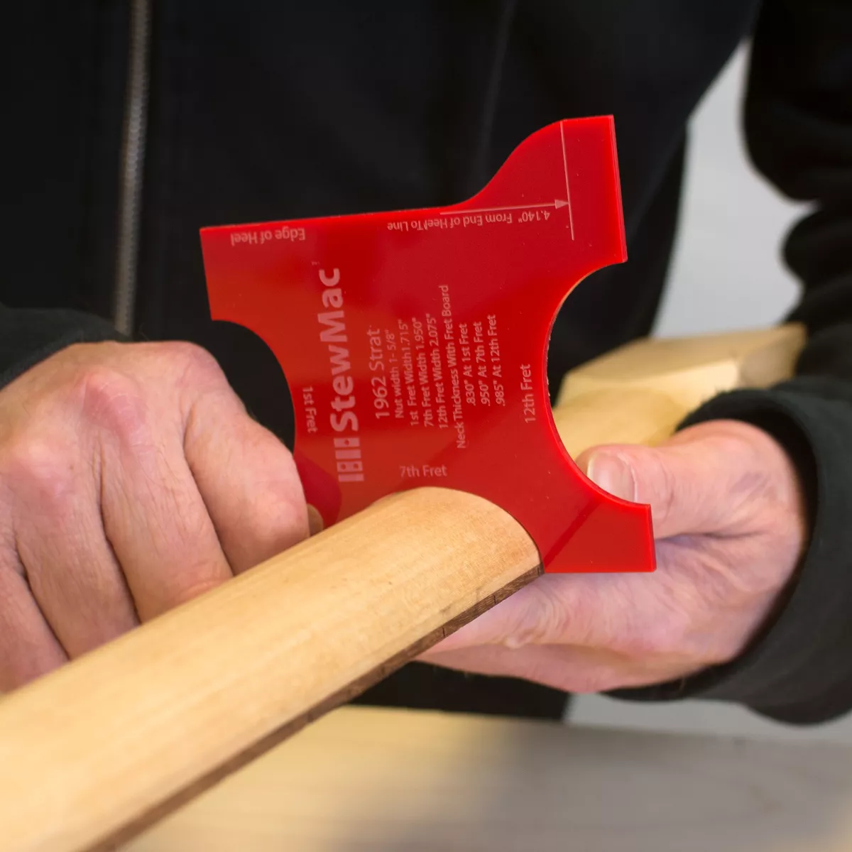 Plantillas de moldeo de cuello para guitarra eléctrica Plantillas de moldeo de cuello para guitarra eléctrica