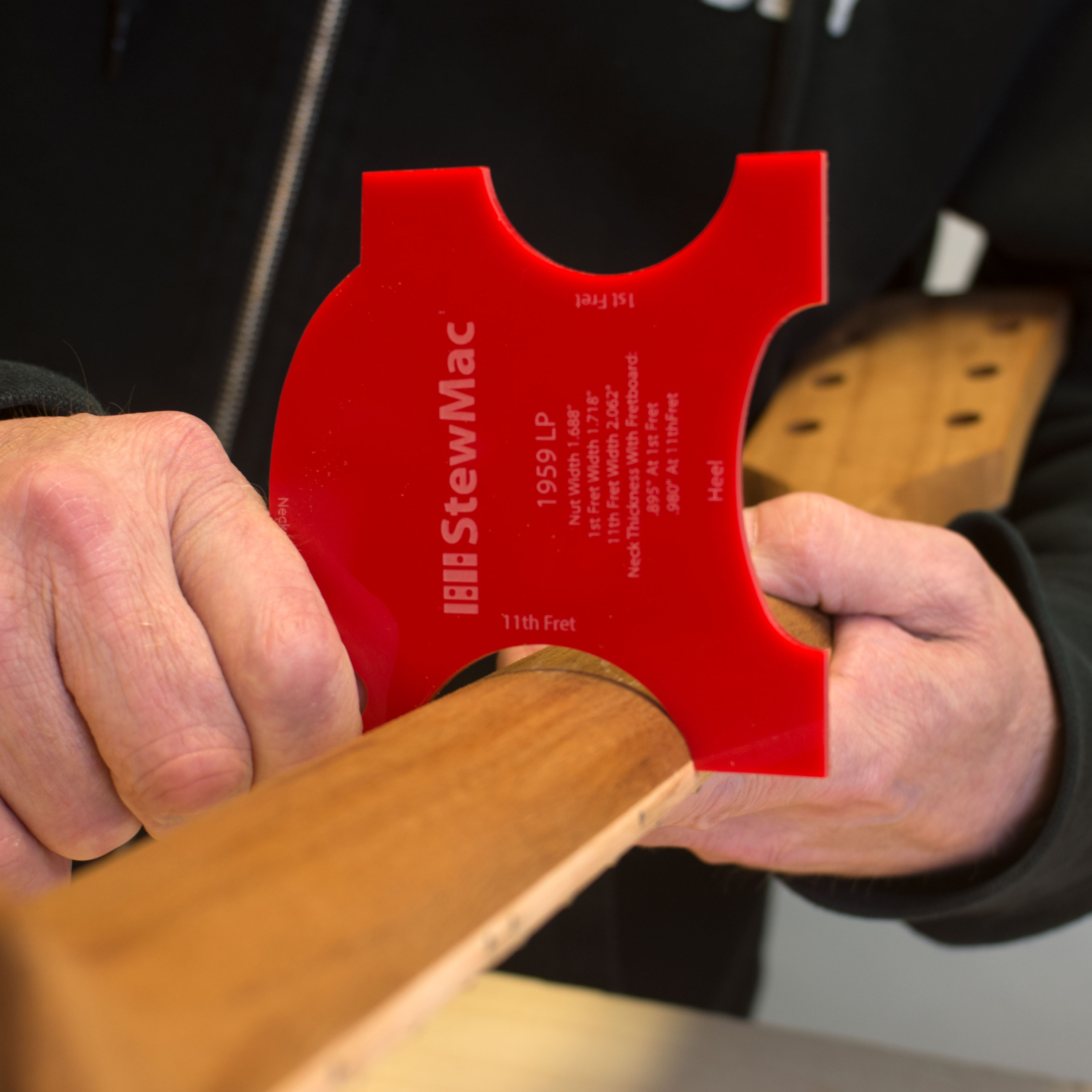 Plantillas de moldeo de cuello para guitarra eléctrica Plantillas de moldeo de cuello para guitarra eléctrica