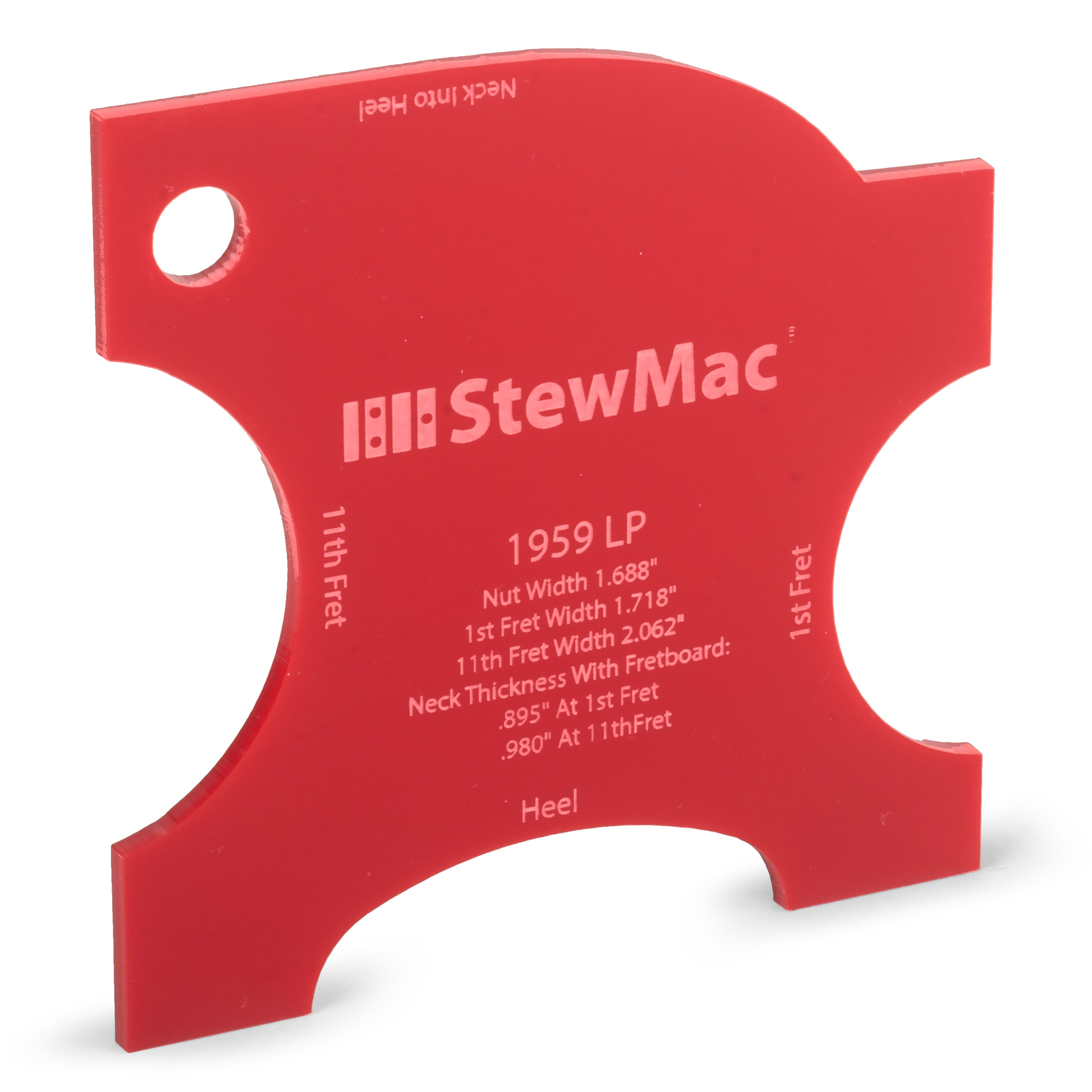 Plantillas de moldeo de cuello para guitarra eléctrica Plantillas de moldeo de cuello para guitarra eléctrica