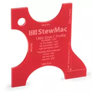 Plantillas de moldeado de mástil para guitarra eléctrica, 1992 Strat C Profile®